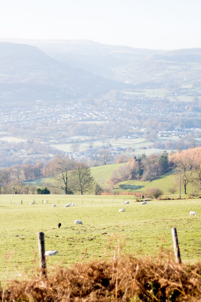 Abergavenny climbing Sugar Loaf