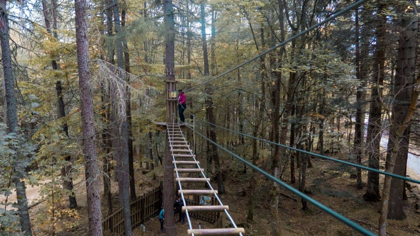 Go Ape in Aberdeenshire Scotland