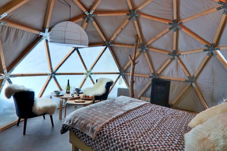 gourette wild dome glamping