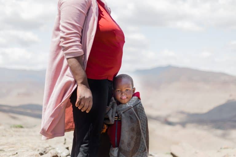Lesotho mother and child places to visit in January