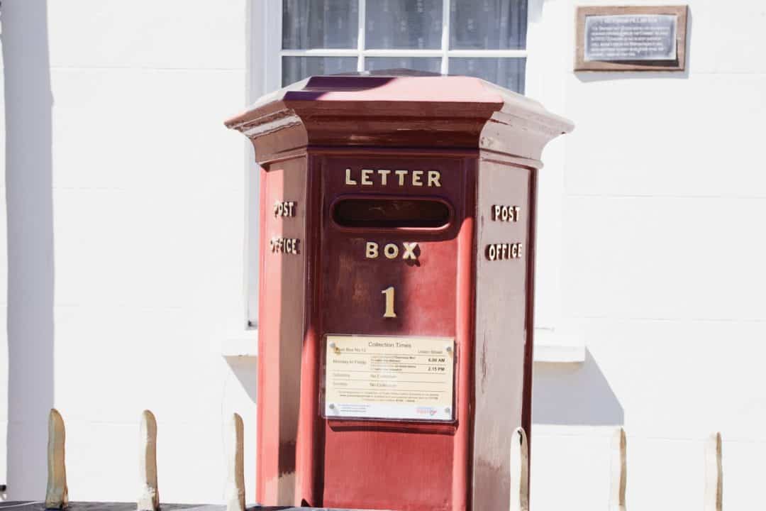 Taking a cruise to Guernsey + exploring St Peter Port 7 Oldest post box in the British Isles, Letter Box 1 in St Peter Port, Guernsey