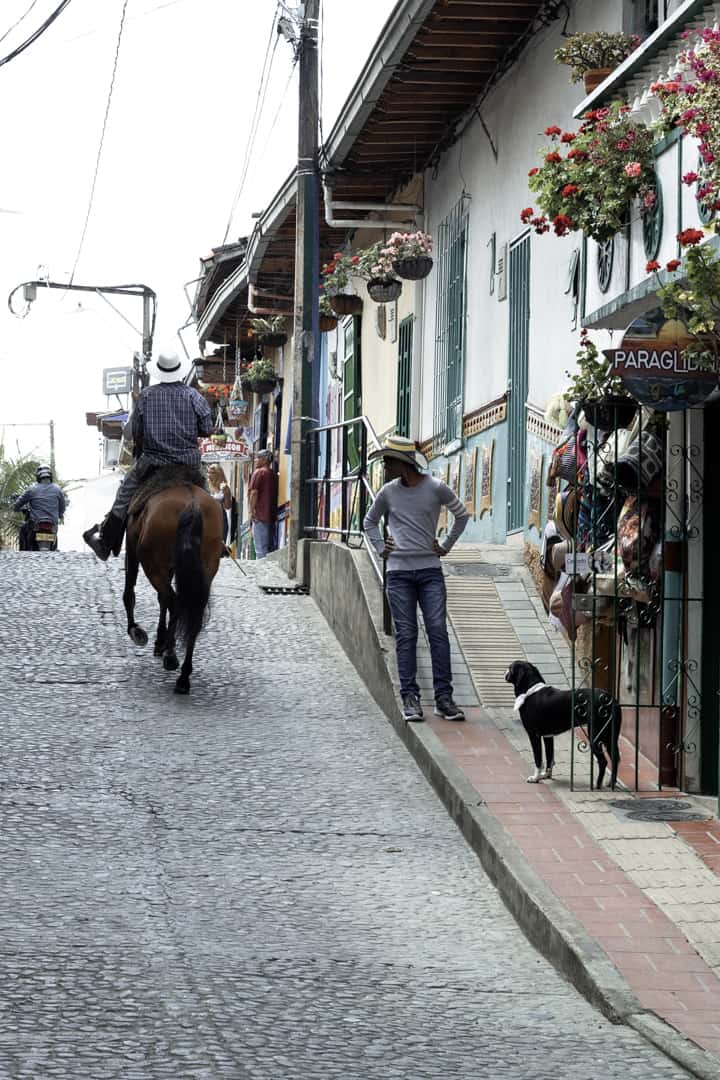 Colombia 1 A street in Guatapé Colombia