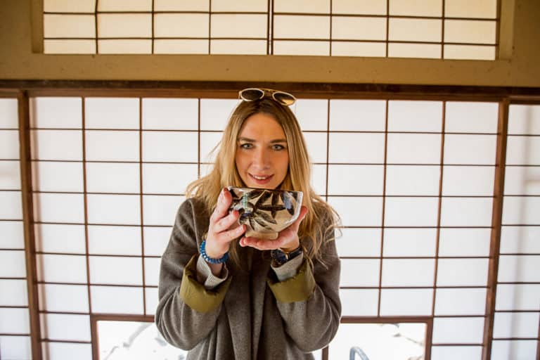 Japanese tea ceremony in japan