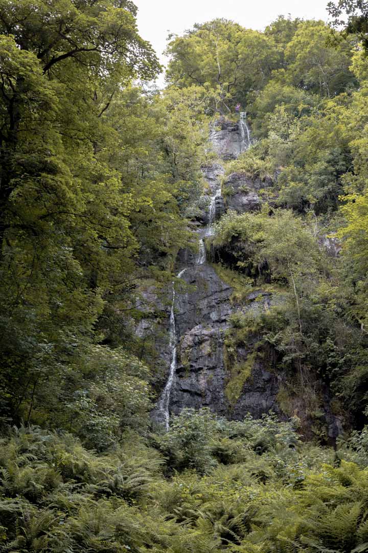 Waterfall in Devon United Kingdom