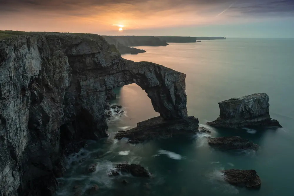 The Ultimate Eco-Friendly Wales Road Trip - 7 Days In Wales For Nature Lovers 6 Castlemartin Merrion sunrise Wales