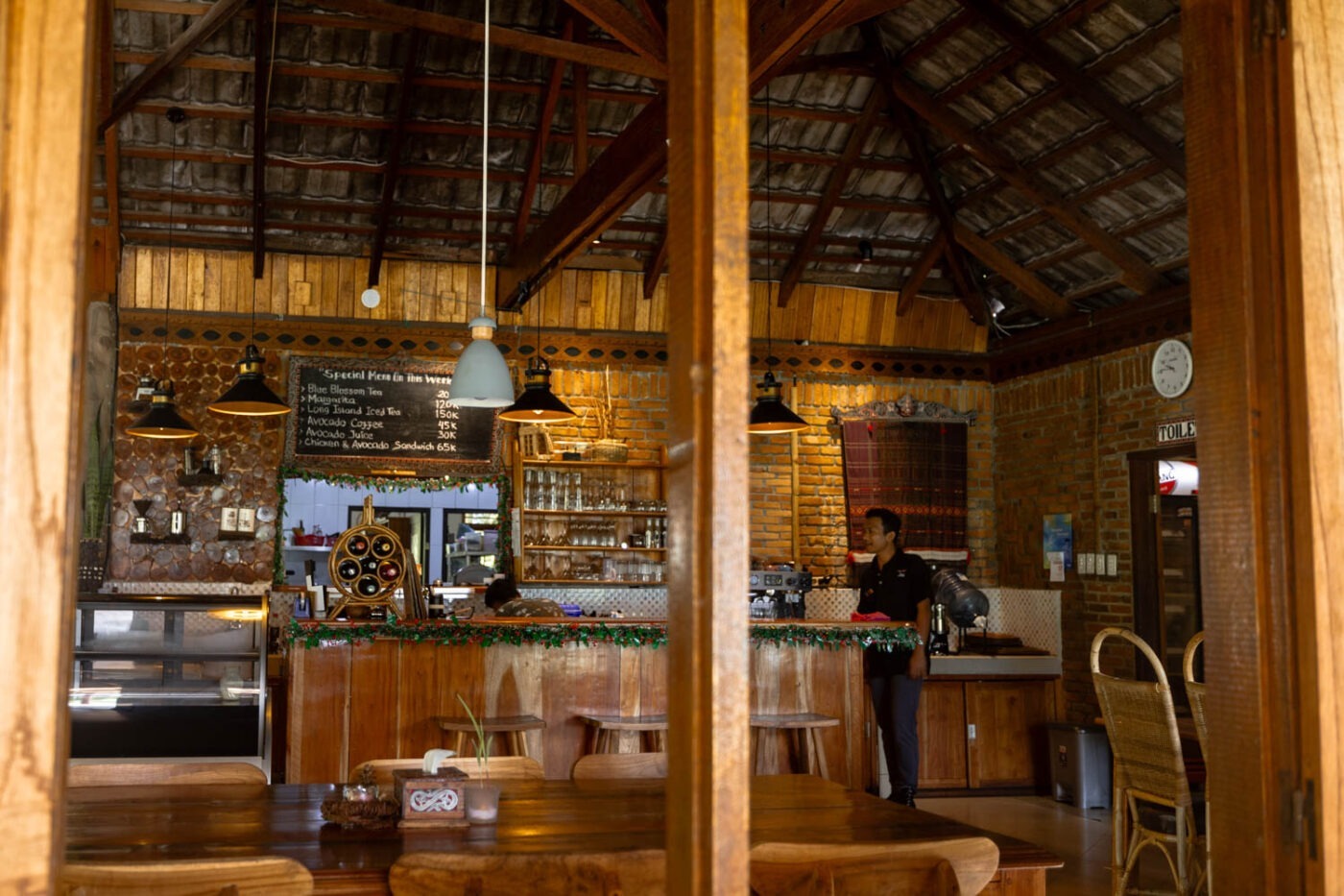 A Unique Stay At Tabo Cottages, Samosir Island: A Lake Toba hotel with a story 13 Coffee bar at Tabo Cottages on Samosir Island