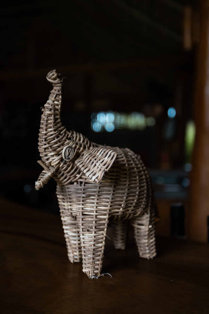 Gal Oya Lodge: A Luxury Eco Lodge In Sri Lanka's Least Visited National Park 19 A wooden elephant decoration as seen throughout the eco-lodge.