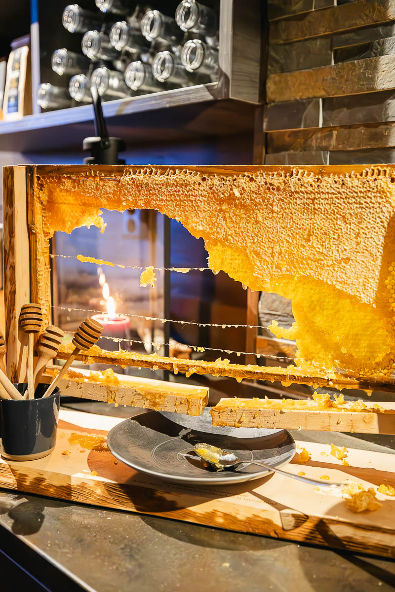 Lapland Hotels Kuopio: Bringing the Lappish Nature to Finnish Lakeland 8 Honey at breakfast at Lapland Hotels Kuopio