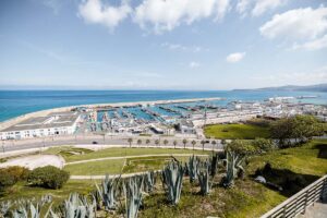 Tangier port Morocco